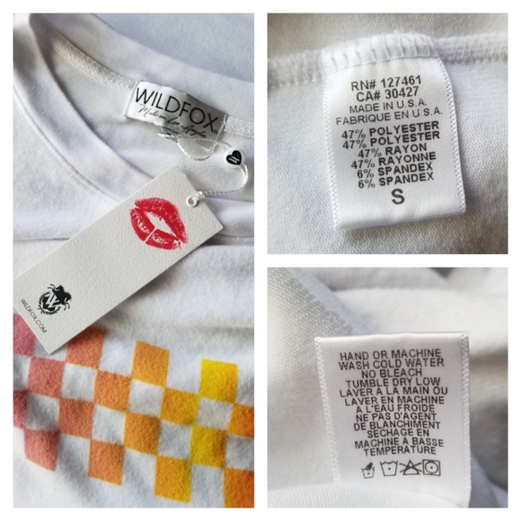 WILDFOX Baggy beach jumper "Racer Check Roadtrip" - Picture 6 of 8